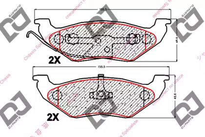 DJ PARTS BP1958